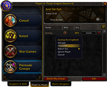 wow addon Check-PvP Helper
