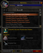 Classic Profession Filter