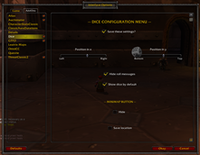 wow addon DiceByCarlos