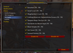LFG Announcements