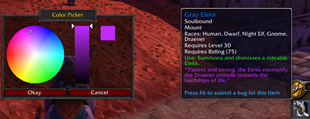Lore Item Tooltips