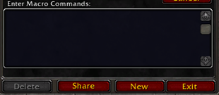 wow addon Macro-Share