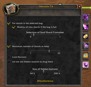 Necrosis WOLTK, TBC, Classic , Mastery