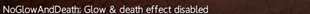 wow addon No glow and death effect