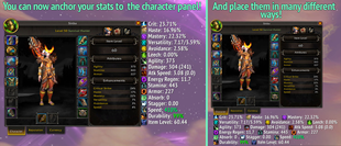 SinStats Character Stats