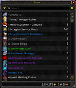 wow addon Stash